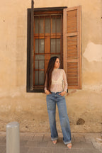de Perfect Straight Jeans Blue