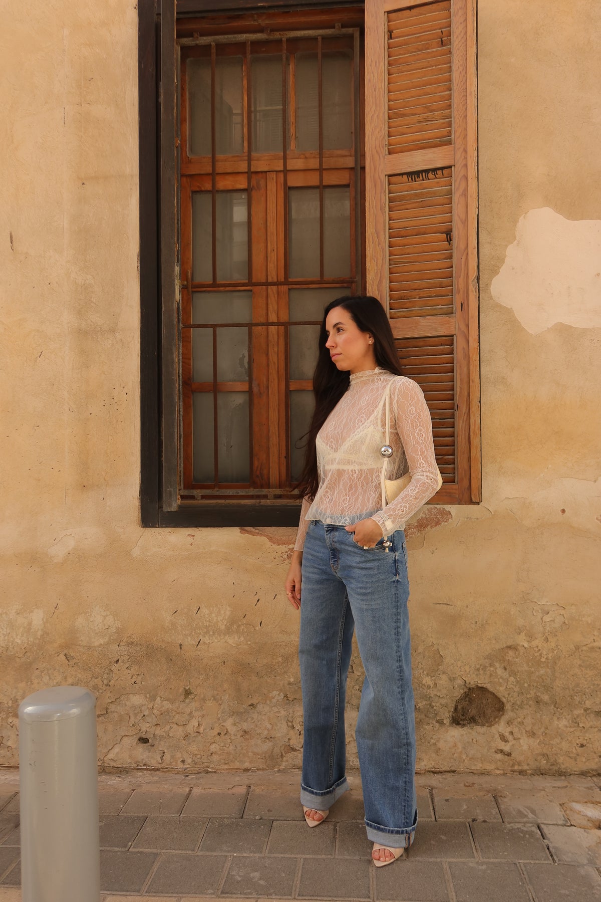 de Perfect Straight Jeans Blue