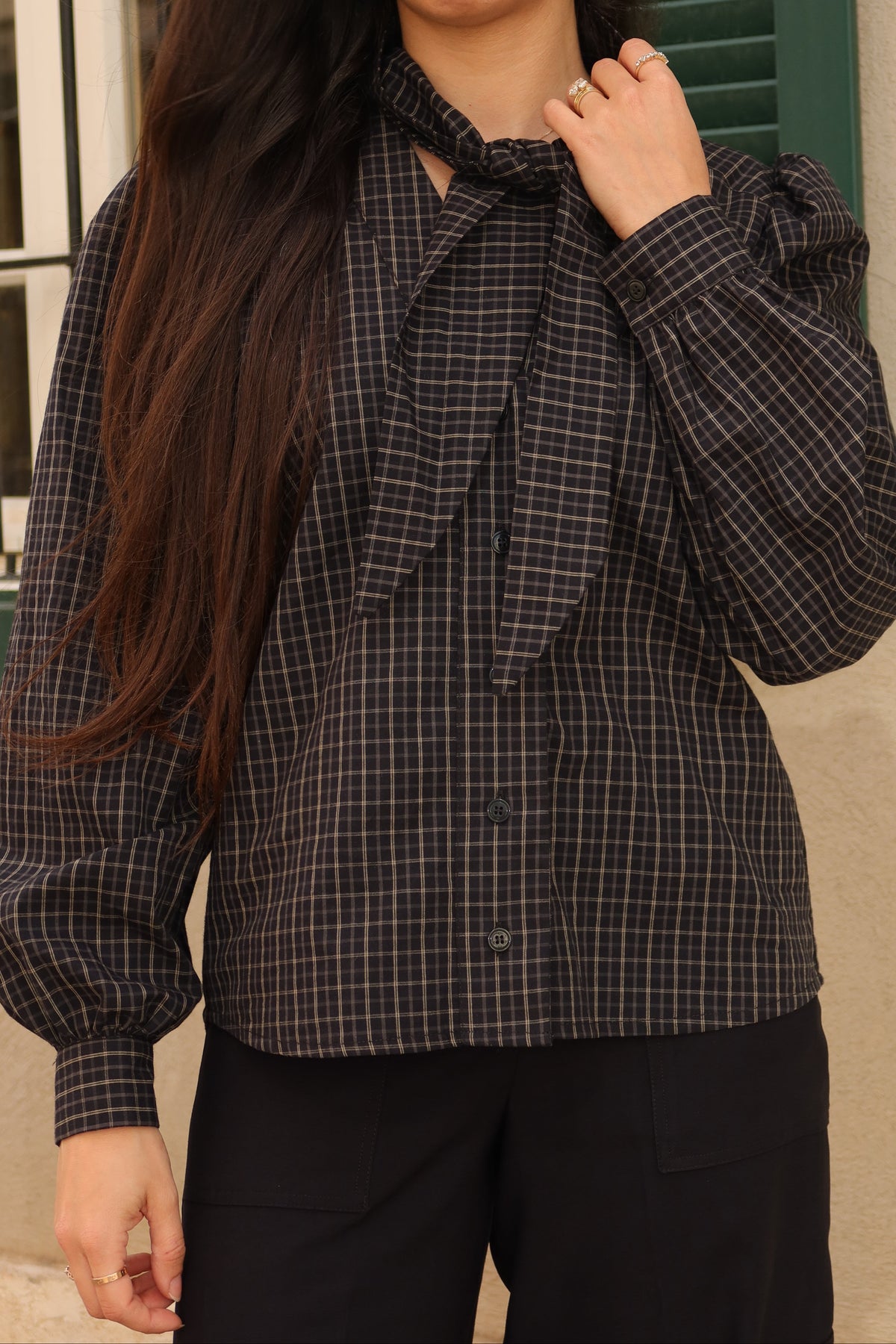 de Tie Shirt Black